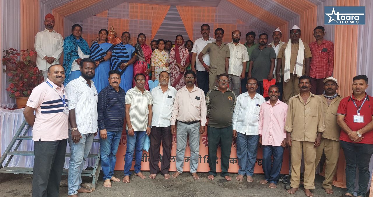 kolhapur municipal sanitation workers return gold necklace found in garbage
